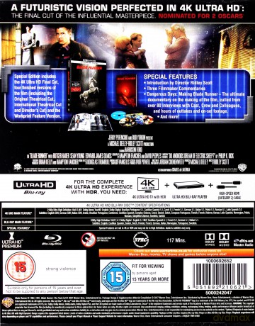 Łowca Androidów (Special Edition) [Blu-Ray 4K]+[3xBlu-Ray]