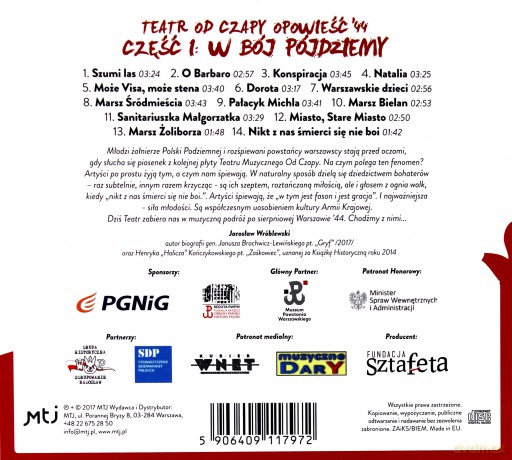 Teatr Od Czapy: W bój pójdziemy - trylogia Opowieść'44 vol. 1 [CD]