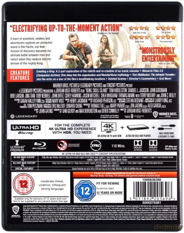 Kong: Wyspa Czaszki [Blu-Ray 4K]+[Blu-Ray]