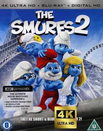 The Smurfs 2 [Blu-Ray 4K]+[Blu-Ray]