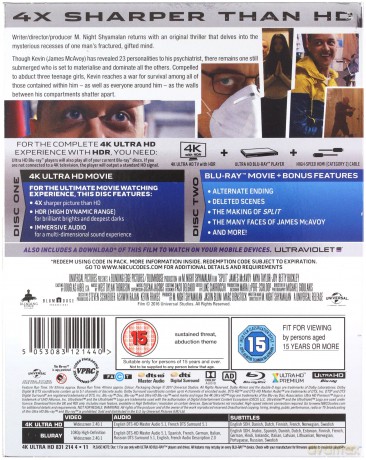 Split [Blu-Ray 4K]+[Blu-Ray]