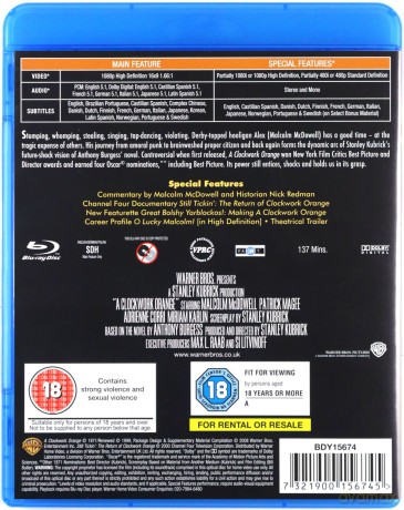 A Clockwork Orange [Blu-Ray]