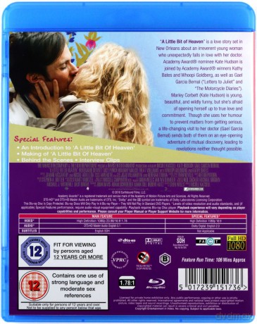 A Little Bit Of Heaven [Blu-Ray]