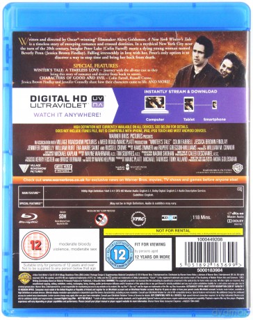 A New York Winters Tale (Zimowa Opowieść) [Blu-Ray]