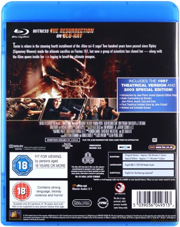 Alien Resurrection [Blu-Ray]