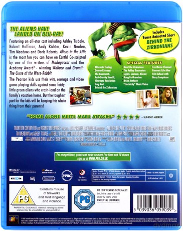 Aliens In The Attic [Blu-Ray]