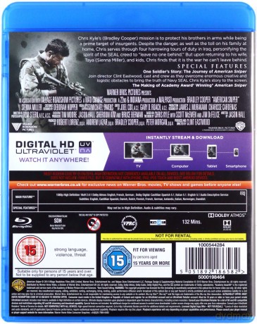 American Sniper [Blu-Ray]