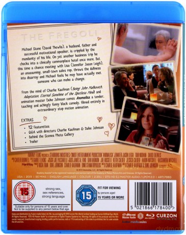 Anomalisa [Blu-Ray] film