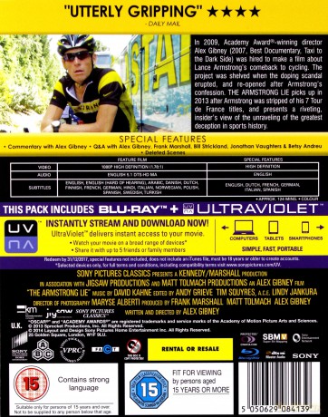 The Armstrong Lie (Kłamstwa Armstronga) [Blu-Ray]
