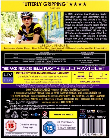 The Armstrong Lie (Kłamstwa Armstronga) [Blu-Ray]