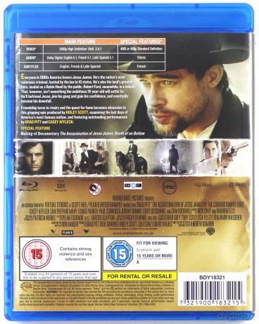 Assassination Of Jesse James [Blu-Ray]