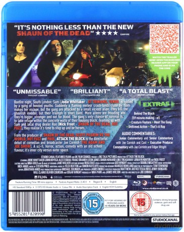 Attack The Block [Blu-Ray]