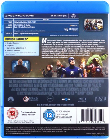 Avengers Assemble [Blu-Ray]