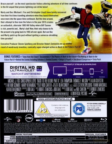 Back To The Future II (Limited Anniversary Edition) (steelbook) [Blu-Ray]