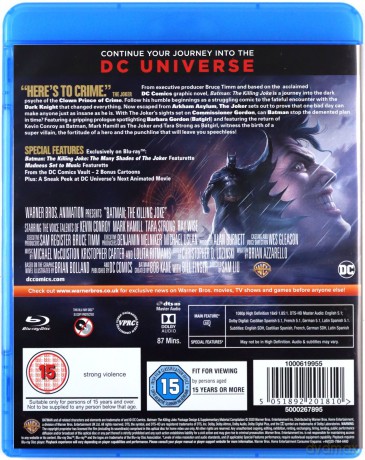 Batman The Killing Joke [Blu-Ray]