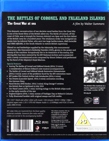 Battles Of Coronel And Falkland Islands [Blu-Ray]