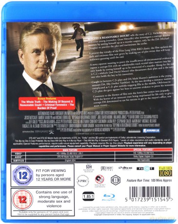 Beyond A Reasonable Doubt [Blu-Ray]