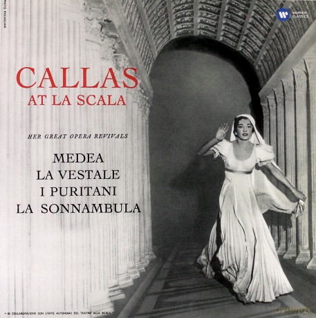 Maria Callas: Callas At La Scala (Studio Recital) [Winyl]