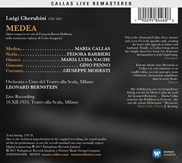 Maria Callas: Cherubini: Medea (Milano, 10/12/1953) [2CD]