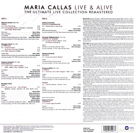 Maria Callas: Maria Callas: Live And Alive! [Winyl]