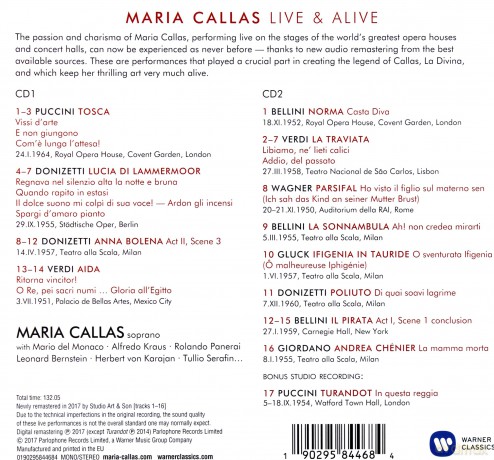 Maria Callas: Maria Callas: Live And Alive! [2CD]