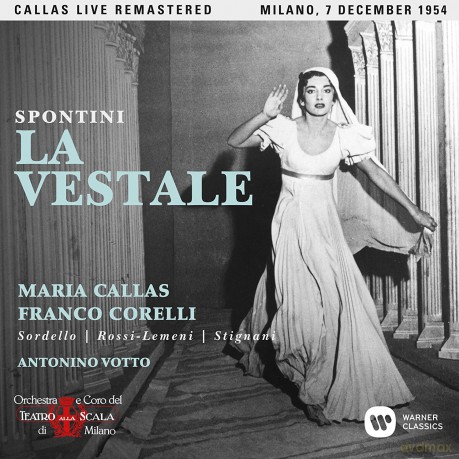 Maria Callas: Spontini: La Vestale (Milano, 07/12/1954) [2CD]