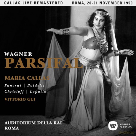Maria Callas: Wagner: Parsifal (Roma, 20-21/11/1950) [3CD]