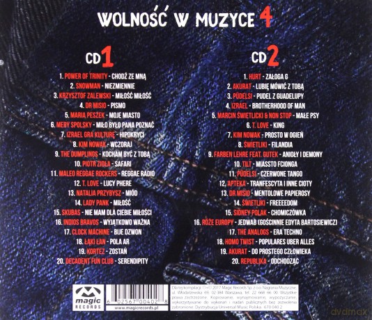 Wolność w Muzyce vol. 4 [2CD]