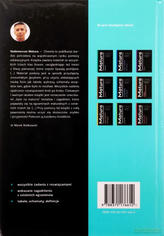Chemia. Vademecum matura [KSIĄŻKA]