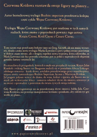 Klucz kłamcy. Wojna Czerwonej Królowej (Tom 2) - Mark Lawrence [KSIĄŻKA]