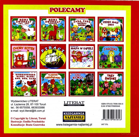 Lata osa koło nosa. Wierszyki dla maluchów [KSIĄŻKA]