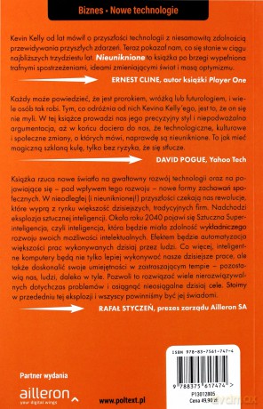 Nieuniknione jak inteligentne technologie zmienią naszą przyszłość - Kevin Kelly [KSIĄŻKA]
