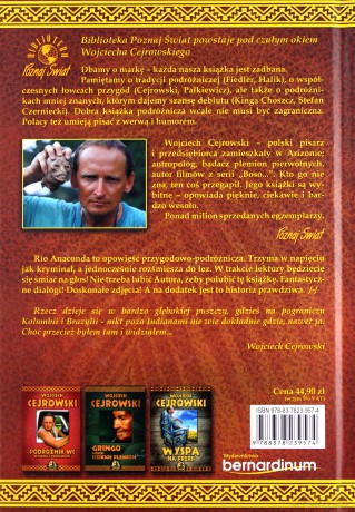 Rio Anaconda Gringo i ostatni szaman plemienia Carapana - Wojciech Cejrowski [KSIĄŻKA]