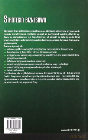 Strategia biznesowa - Brian Tracy [KSIĄŻKA]