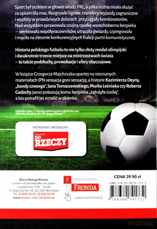 Tajna historia futbolu. Służby, afery i skandale - Grzegorz Majchrzak [KSIĄŻKA]