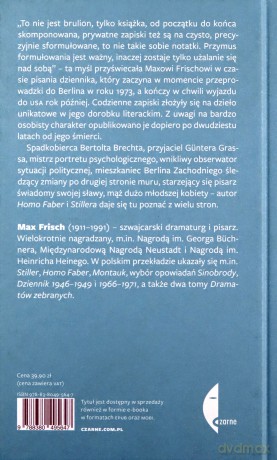 Z dziennika berlińskiego - Max Frisch [KSIĄŻKA]
