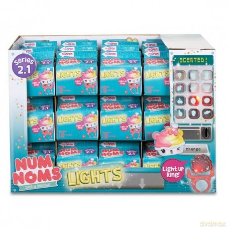 NUM NOMS Display 36 sztuk Świecące Pierścionki 2-1L [FIGURKA]