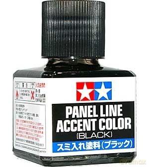 Panel Accent Black