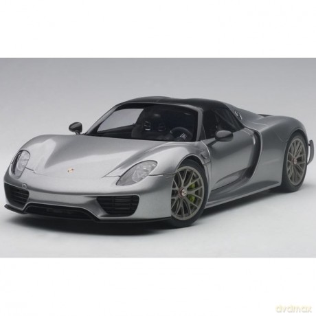 Porsche 918 Spyder Wwissach Package 2013 (GT silber metallic/silver metallic) (composite modelfull openings)