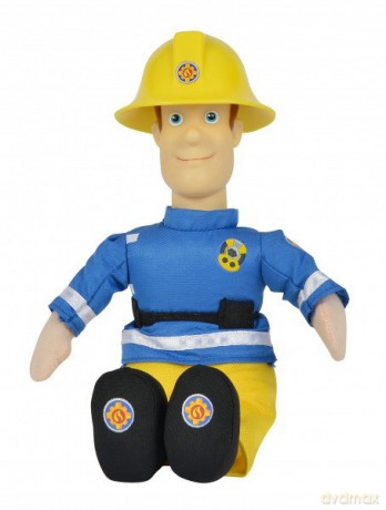 Strażak Sam Miękkie figurki, 25 cm Sam niebieski [FIGURKA]
