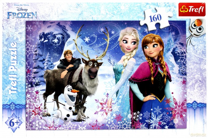 TREFL 160 el. Frozen - Zimowe przygody (15344) [PUZZLE]