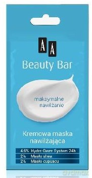 AA Beauty Bar Kremowa maska nawilżająca saszetka 8 ml