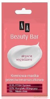 AA Beauty Bar Kremowa maska przeciwzmarszczkowa saszetka 8 ml