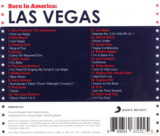 Born In America: Las Vegas [CD]
