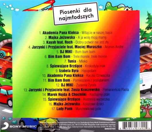 Marek Sierocki Przedstawia: Piosenki Dla Najmłodszych [CD]