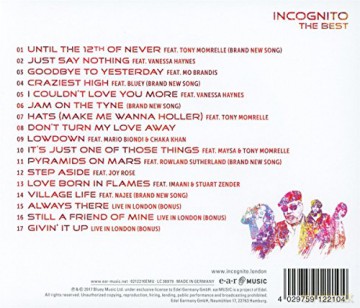 Incognito: The Best (2004-2017) [CD]