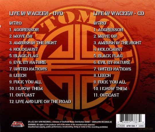 Ektomorf: Warpath Live And Life On The Road [CD]+[DVD]