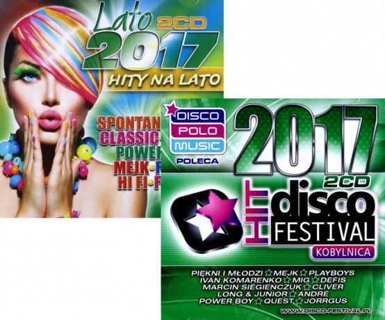 Lato 2017 Hity na Lato / Disco Polo Hit Festival - Kobylnica 2017 Pakiet [4CD]