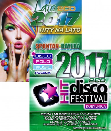 Lato 2017 Hity na Lato / Disco Polo Hit Festival - Kobylnica 2017 Pakiet [4CD]