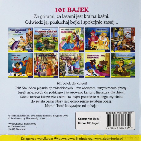 101 bajek. Czerwony Kapturek - Charles Perrault [KSIĄŻKA]